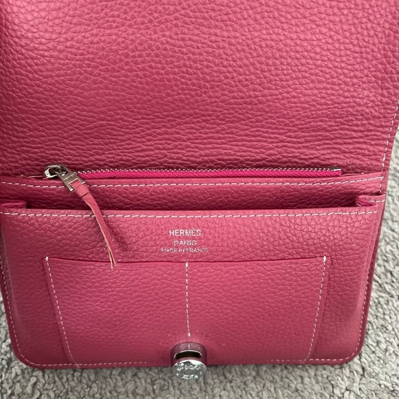 Hermes Pink Wallet - Picture 10 of 11